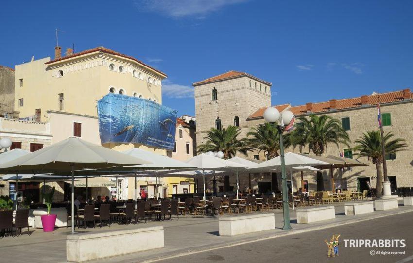 Apartment Palace Rab Town Exterior foto